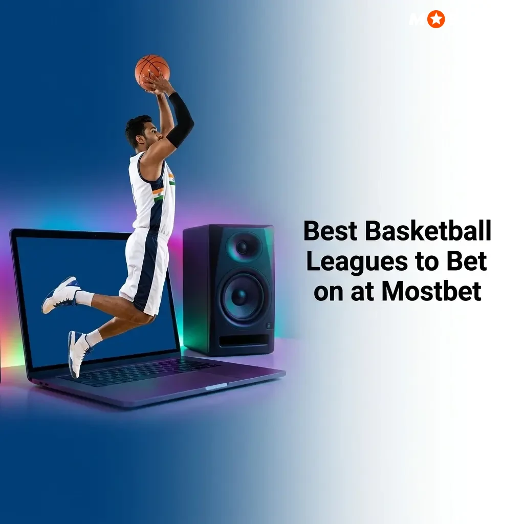 Mostbet basketball betting leagues including NBA, EuroLeague, FIBA World Cup, NCAA, NBL, and Olympics