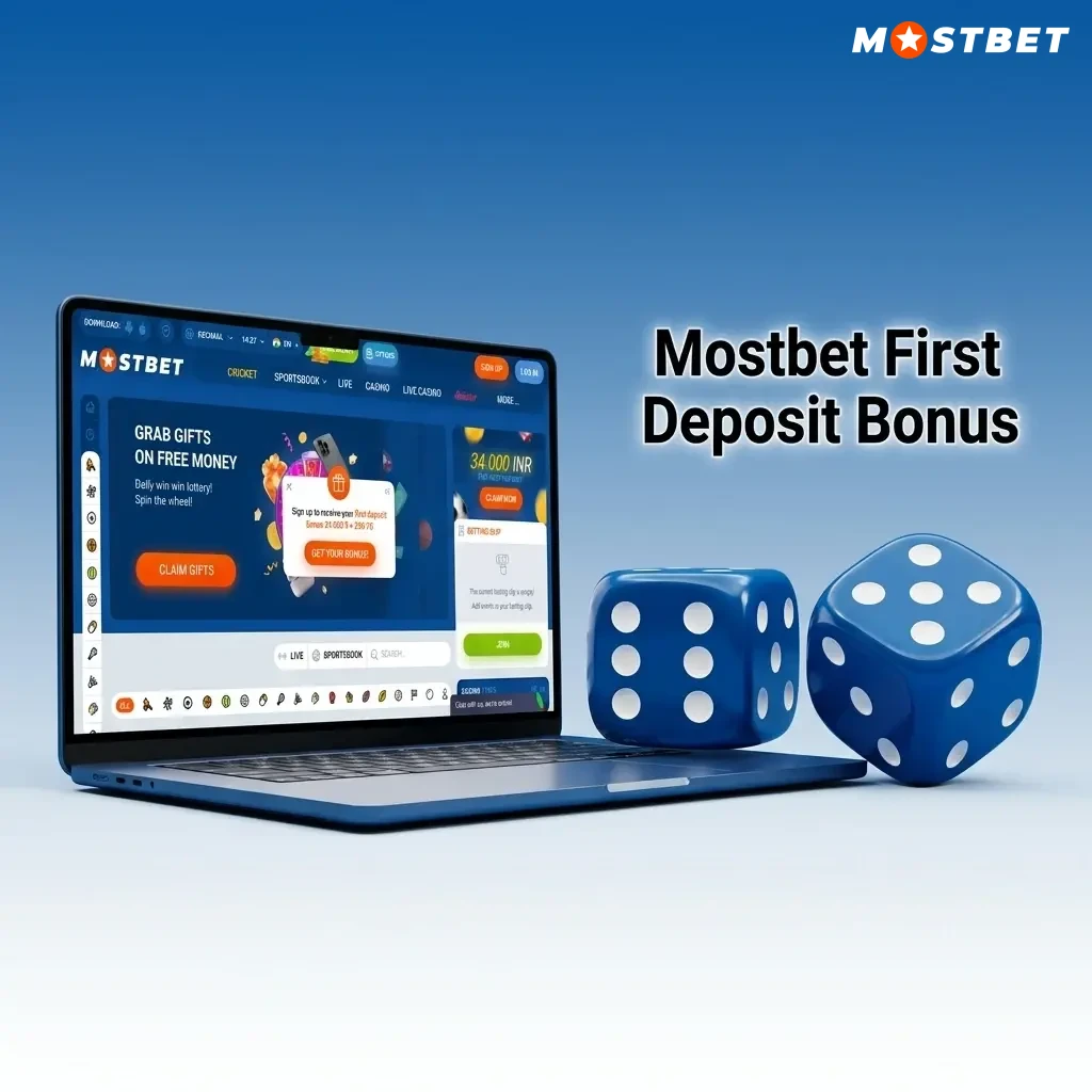 Mostbet first deposit bonus 125% up to ₹34,000 plus 250 Free Spins for new players in India