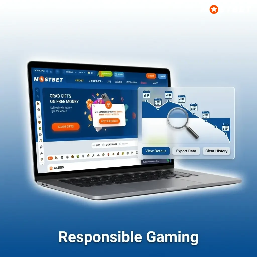 Mostbet responsible gaming tools including deposit limits, self-exclusion, and age verification for safe betting